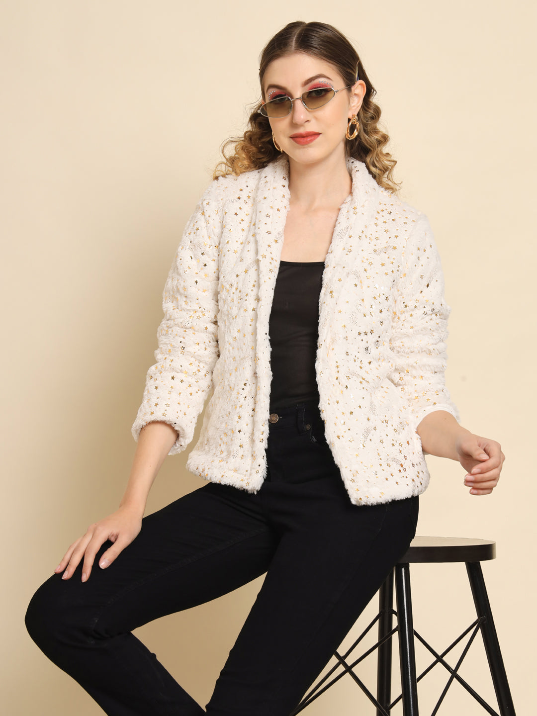 WOMEN WHITE BLAZER