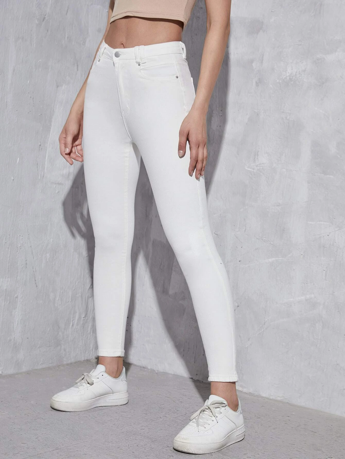 TANDUL  Women Regular Mid Rise White Jeans