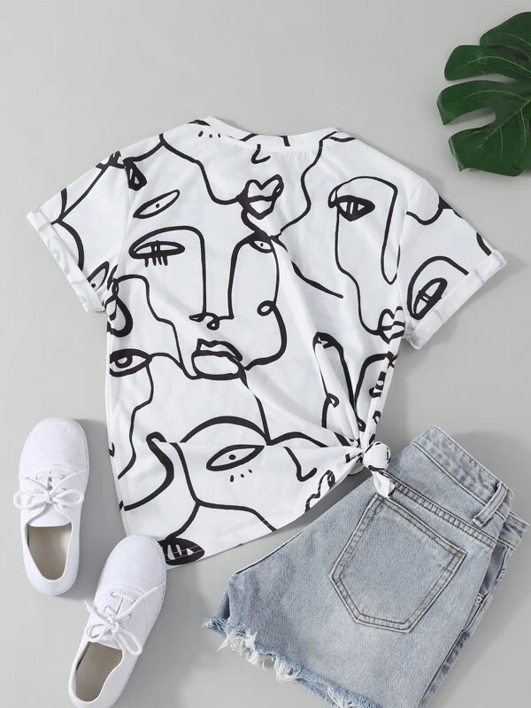 WOMEN PRINTED TSHIRT