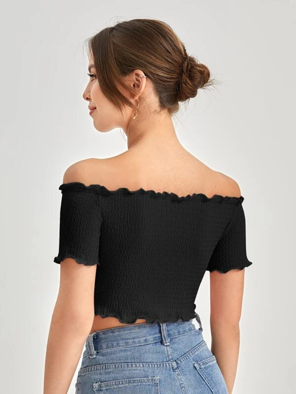 TANDUL  Casual Sleeveless Solid Women Black Top