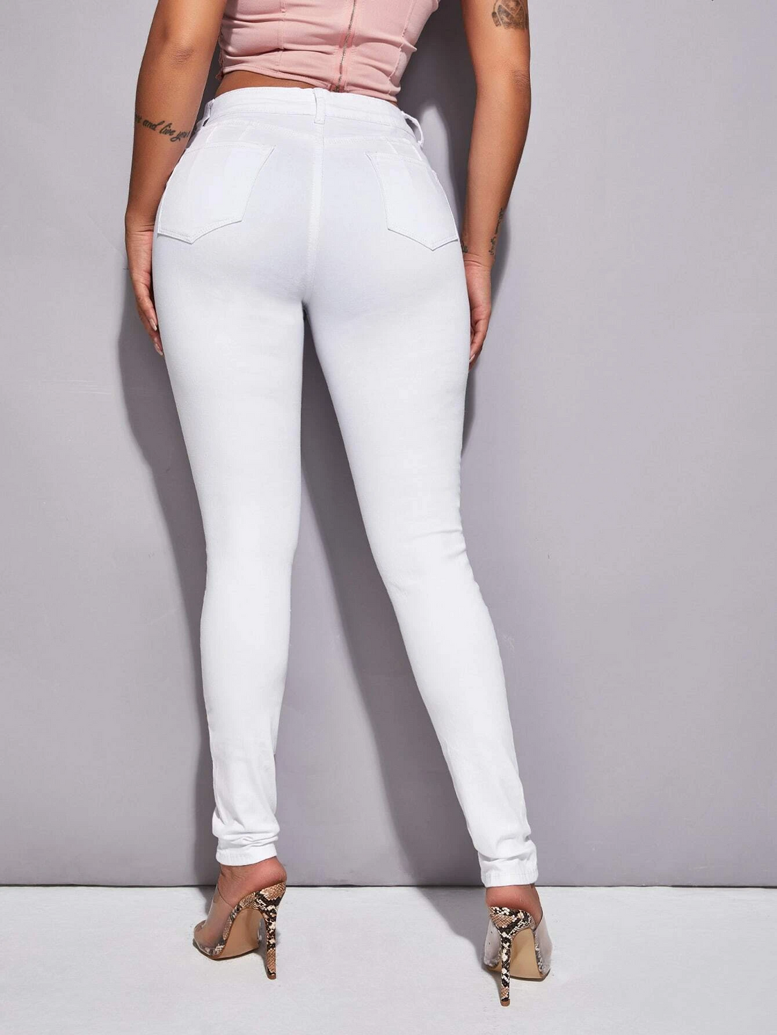 TANDUL  Women Regular Mid Rise White Jeans