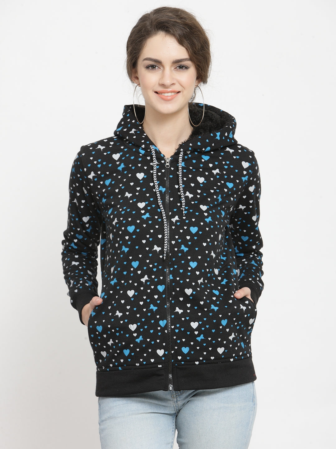 TANDUL Women Printed, Graphic Print Casual Jacket