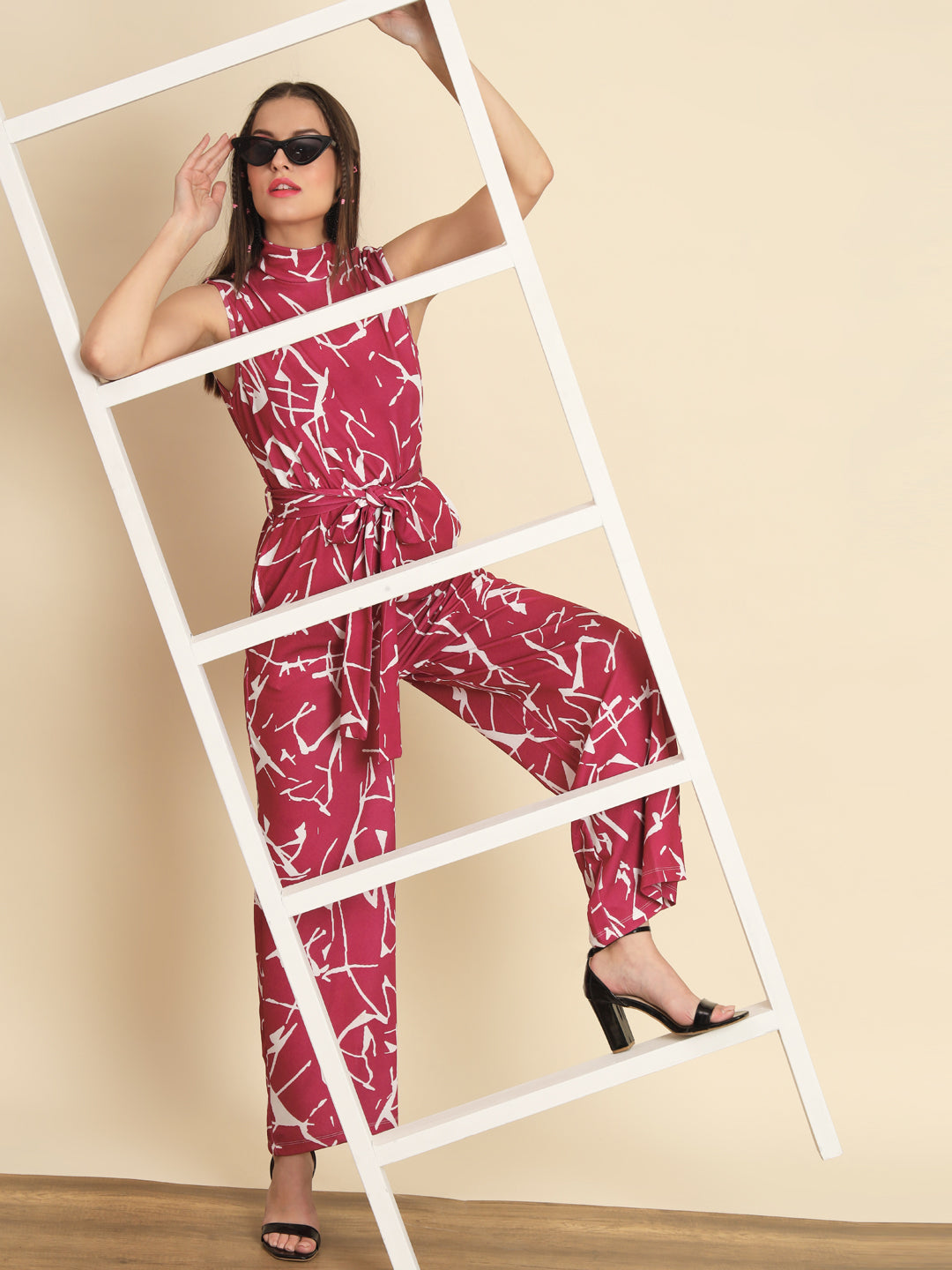 MAZIE Printed Women Jumpsuit