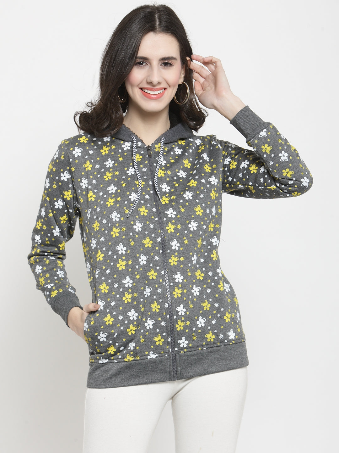 TANDUL Women Printed Casual Jacket