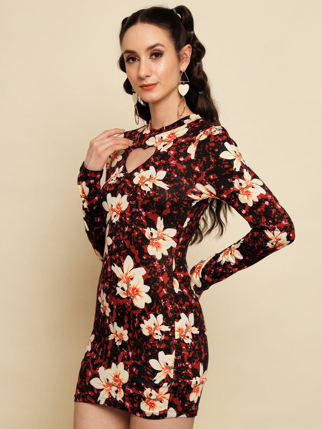 TANDUL  Women Bodycon Multicolor Dress