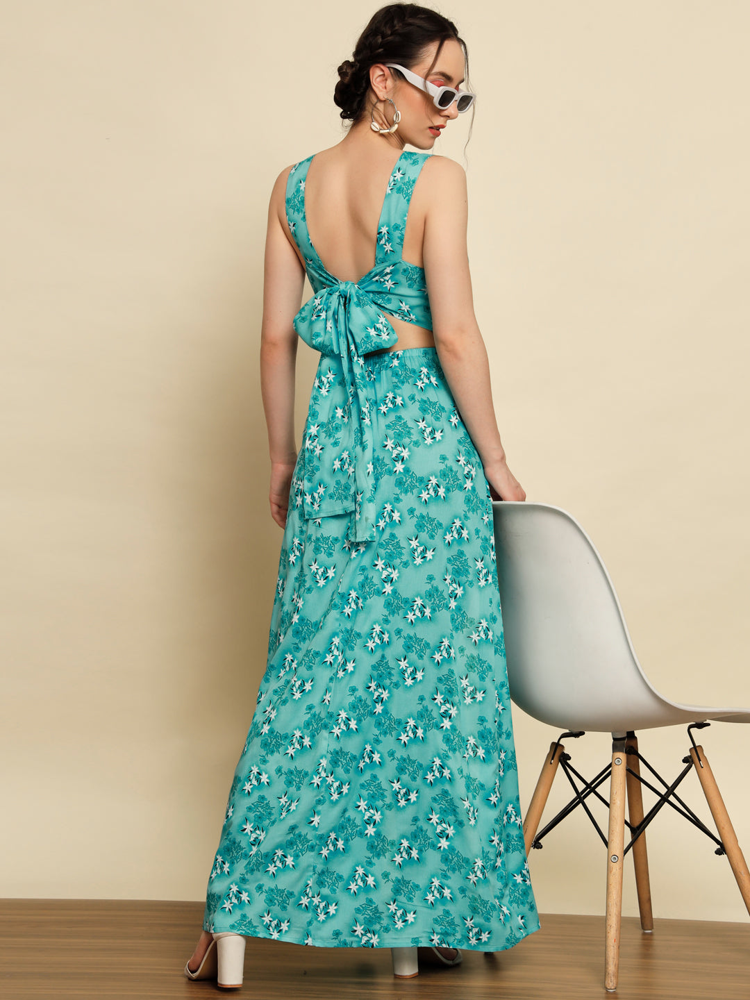 TANDUL  Women Drop Waist Multicolor Dress