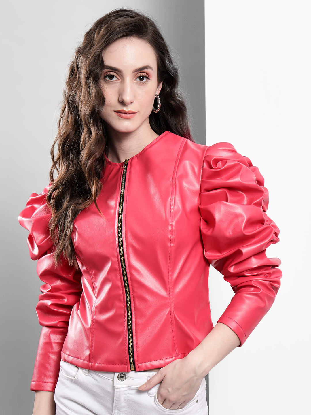 TANDUL Full Sleeve Solid Women Jacket