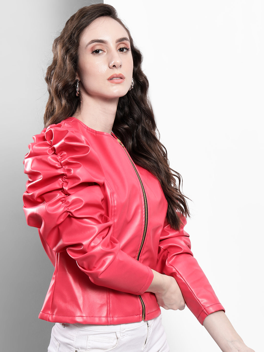 TANDUL Full Sleeve Solid Women Jacket