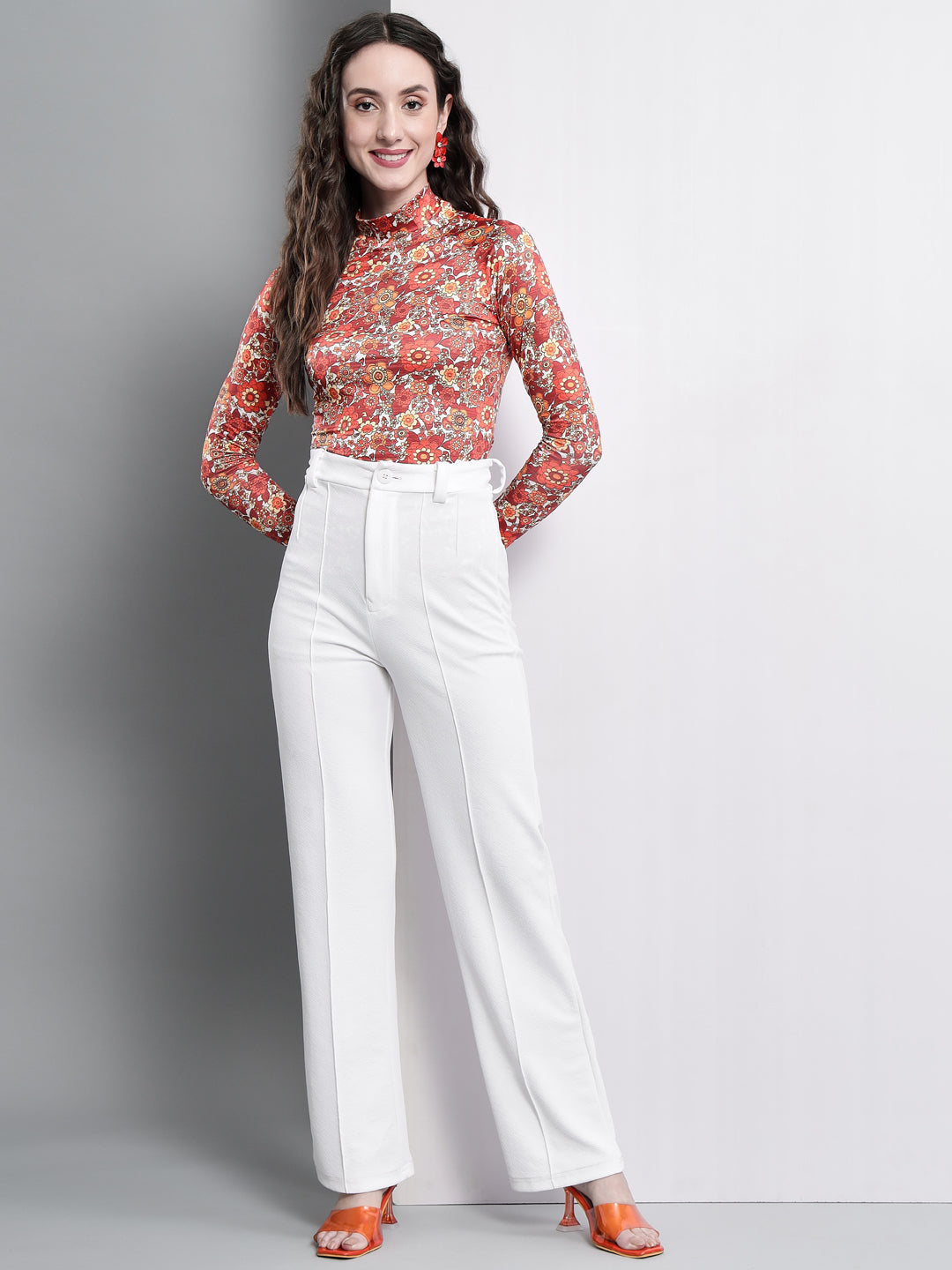 TANDUL  Casual Regular Sleeves Printed Women Multicolor Top