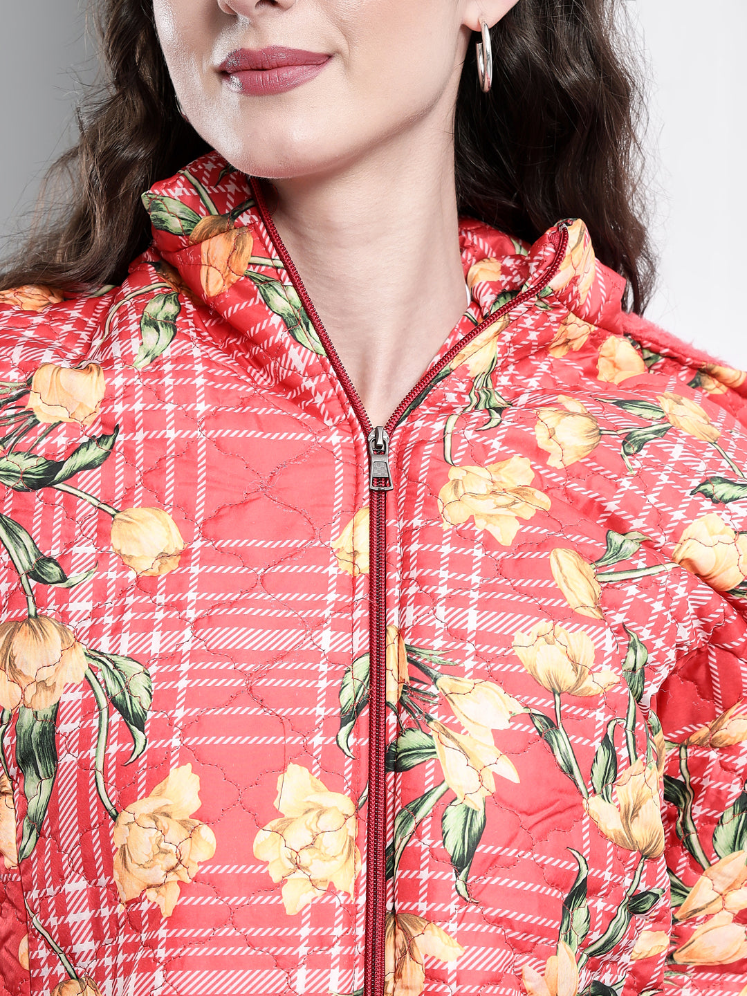 TANDUL Full Sleeve Printed Women Bomber Jacket