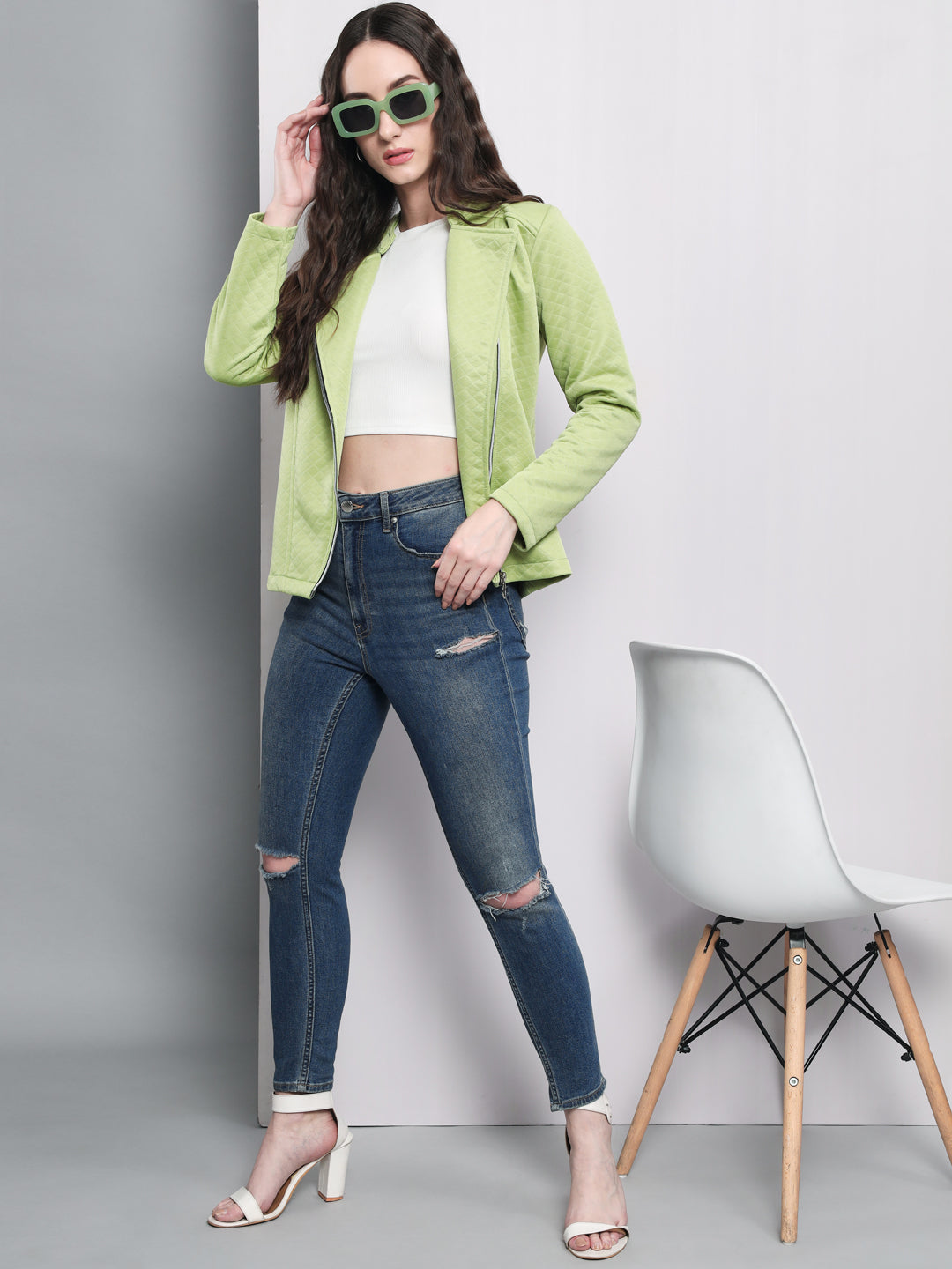 TANDUL Women Solid Casual Jacket