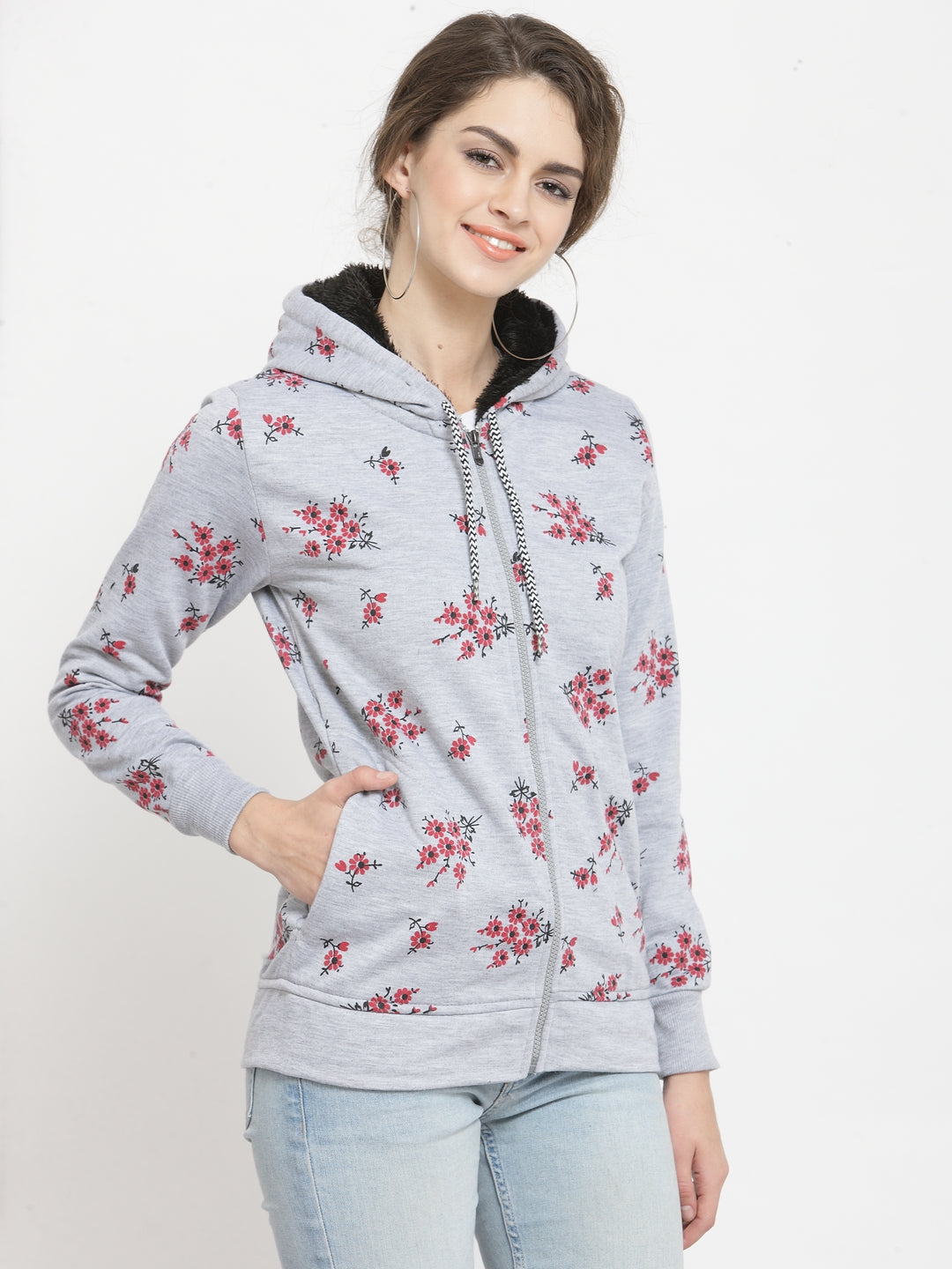 TANDUL   Women Floral Print, Printed Casual Jacket