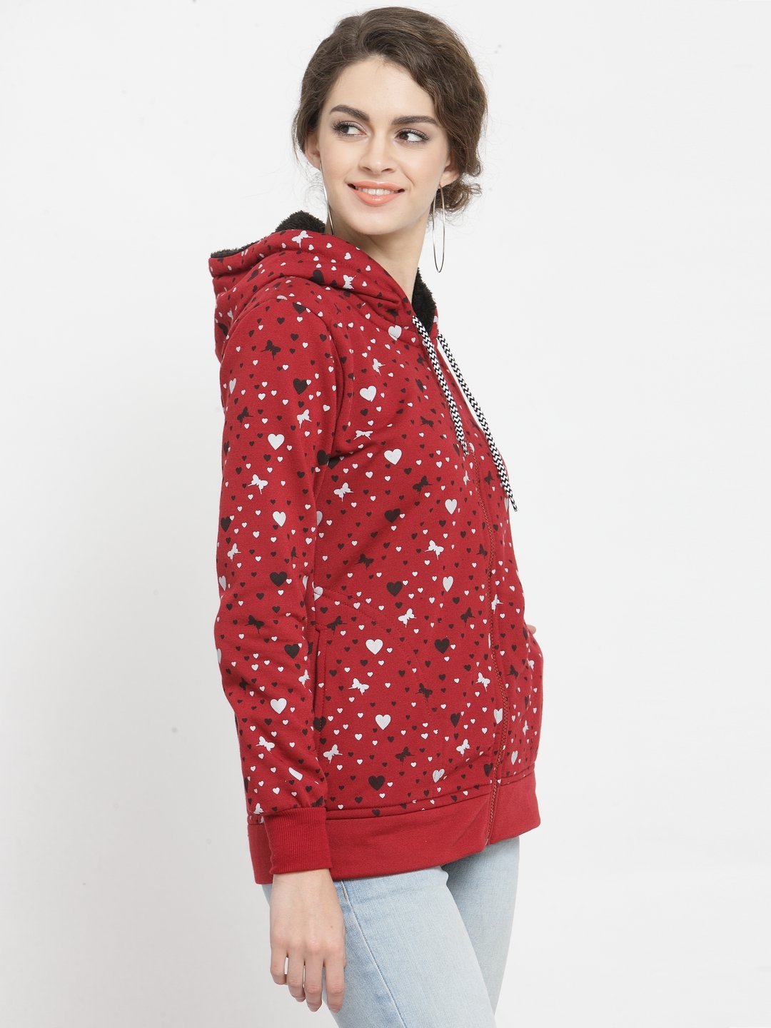 ZARVEY Full Sleeve Printed, Graphic Print Women Jacket