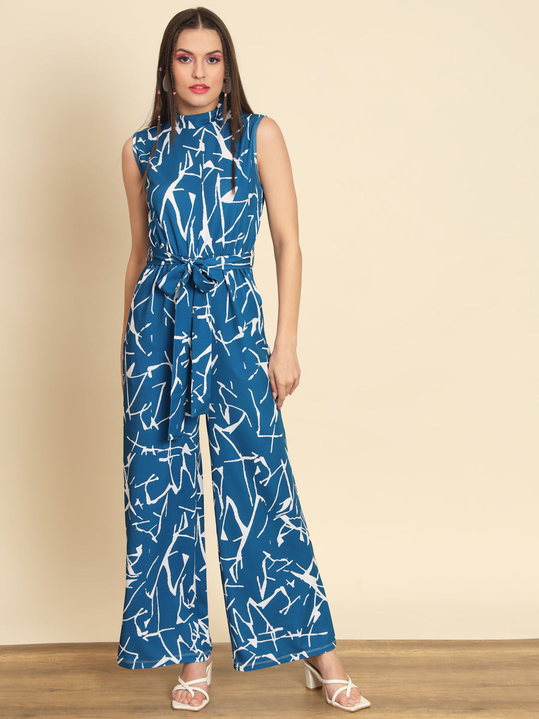 MAZIE Printed Women Jumpsuit