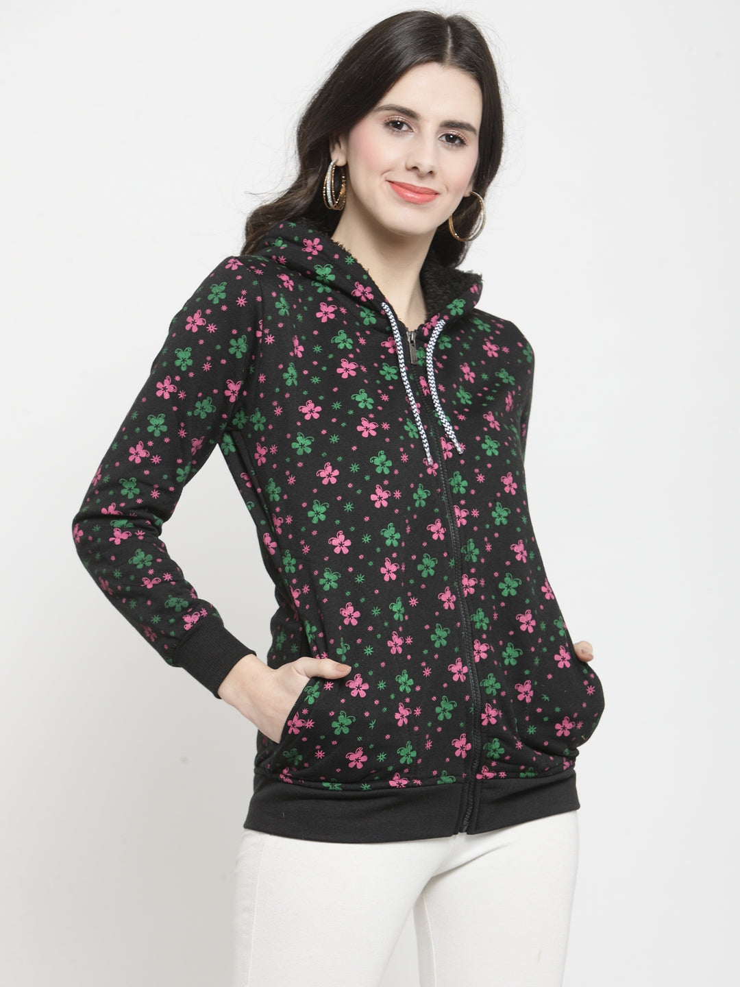 TANDUL Women Printed Casual Jacket