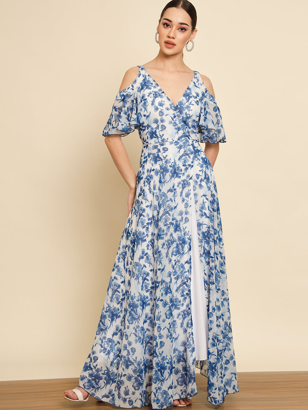 TANDUL  Women Maxi Multicolor Dress