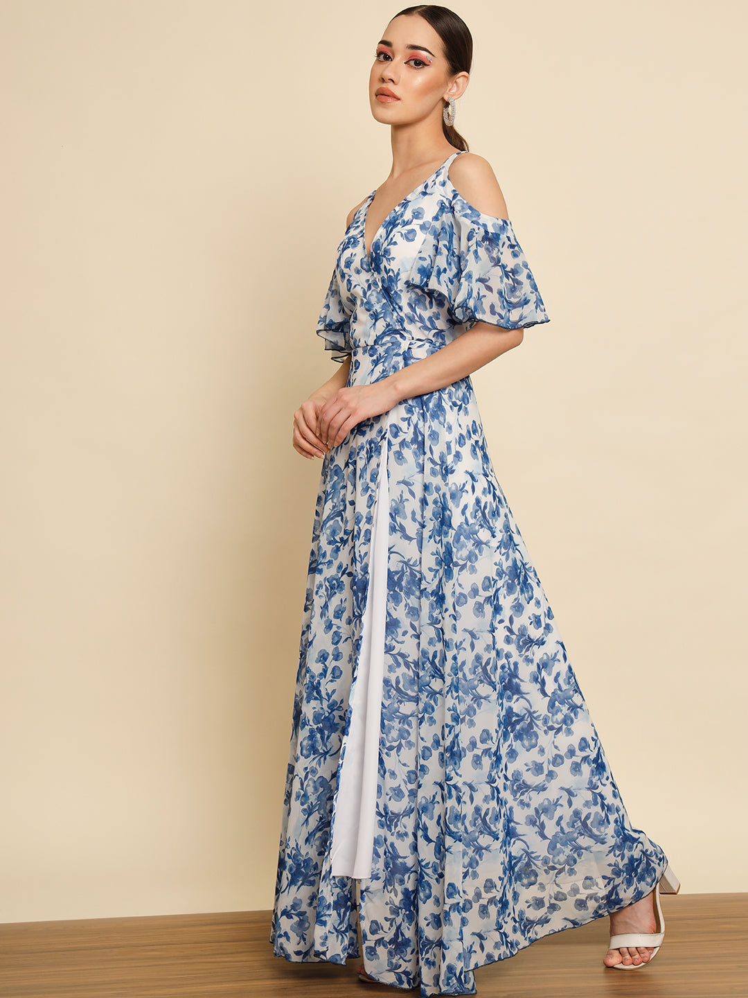 TANDUL  Women Maxi Multicolor Dress