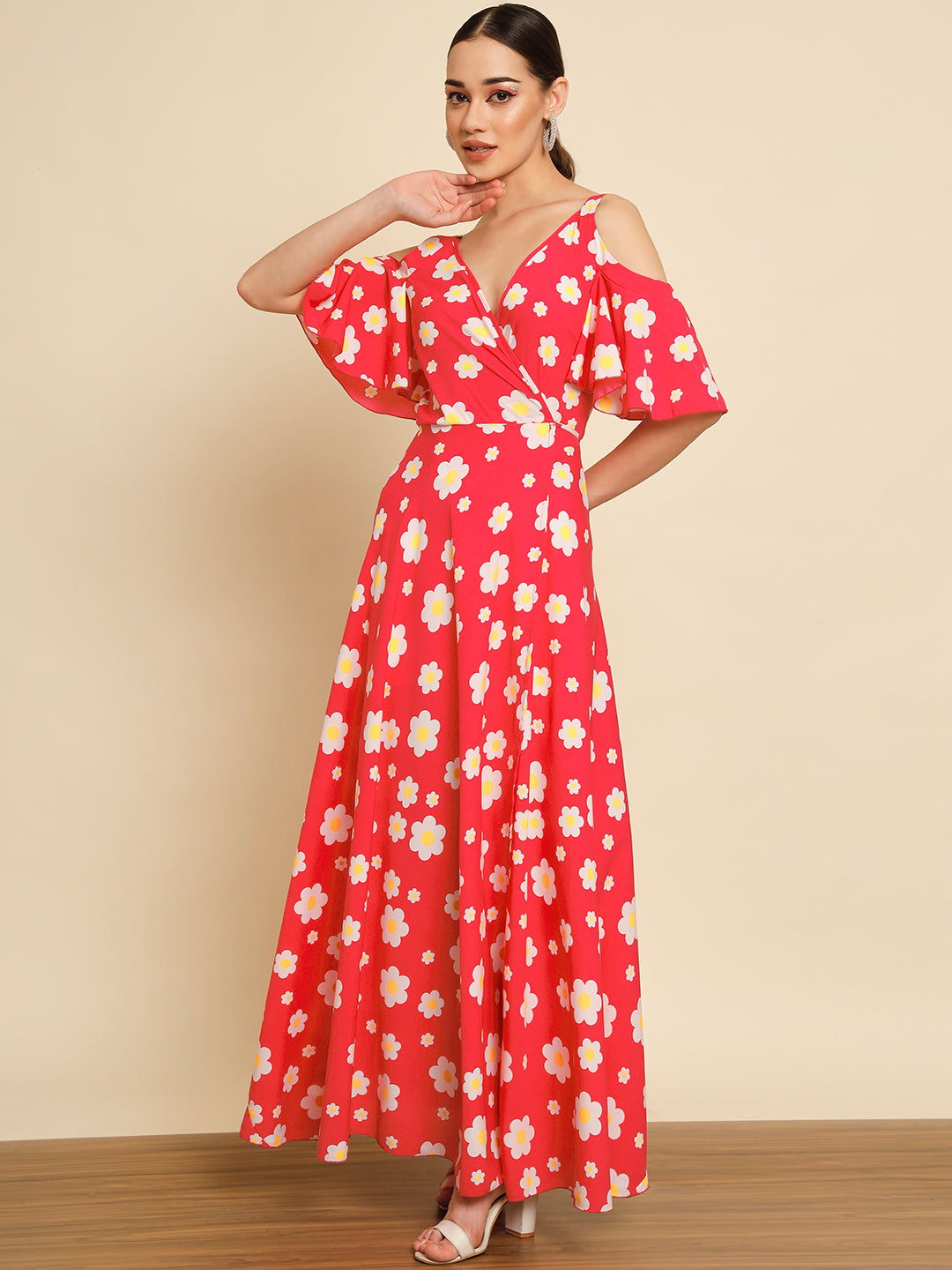 TANDUL  Women Maxi Multicolor Dress
