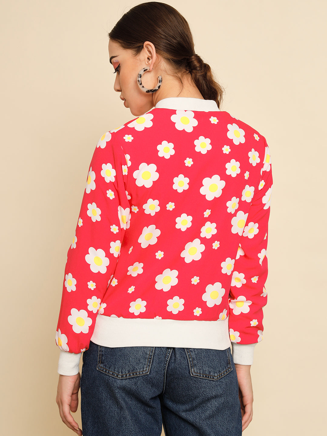 TANDUL  Women Printed Casual Jacket