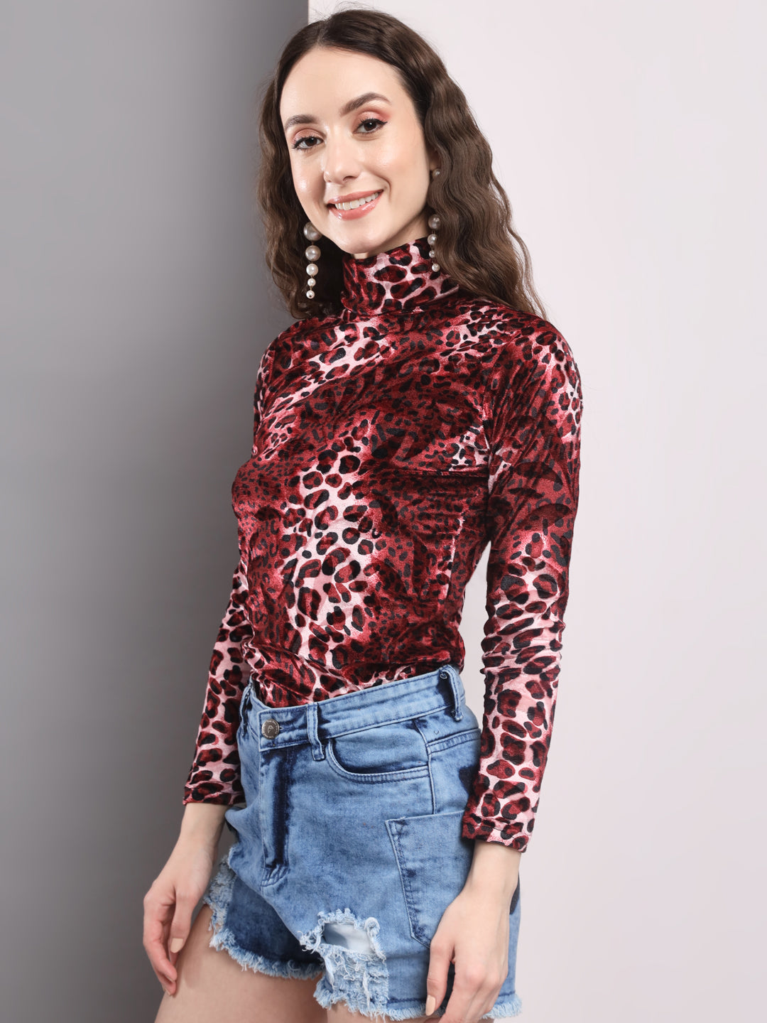 TANDUL Casual Regular Sleeves Printed Women Multicolor Top