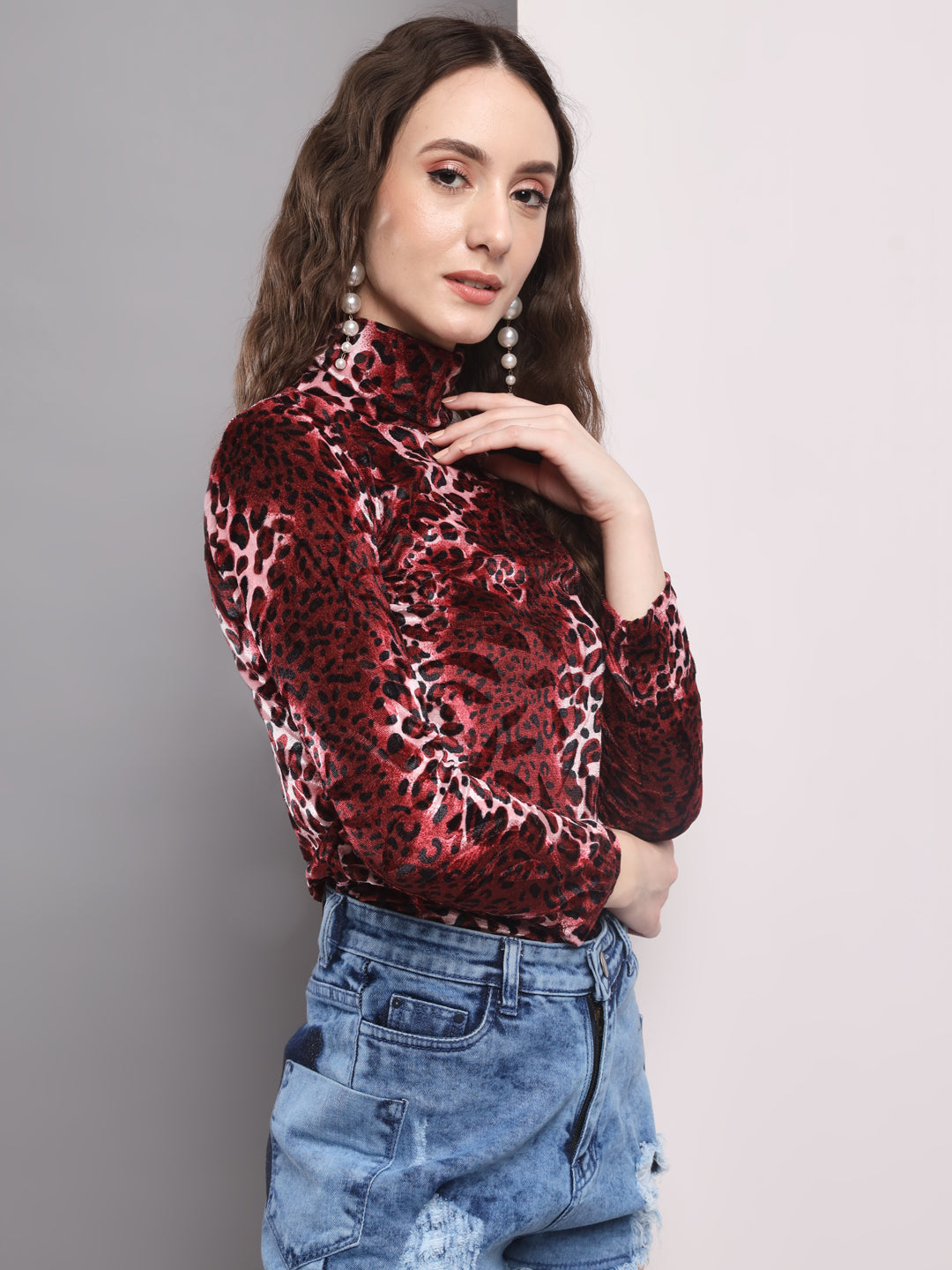 TANDUL Casual Regular Sleeves Printed Women Multicolor Top