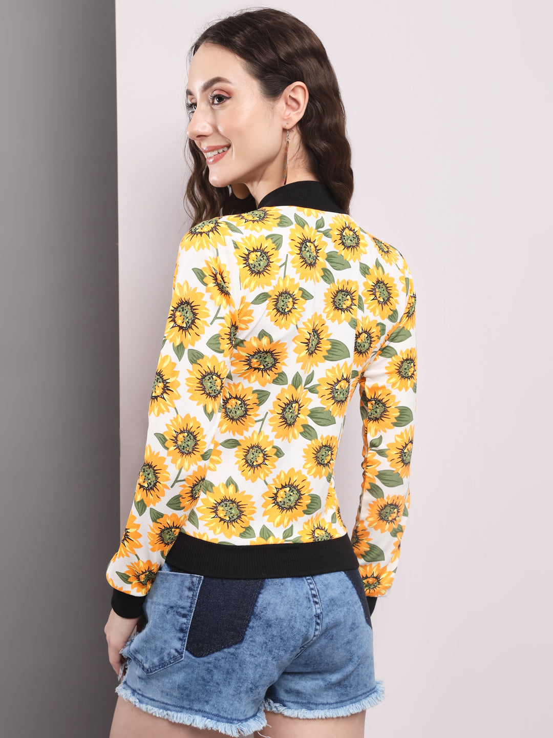 TANDUL Women Printed Casual Jacket