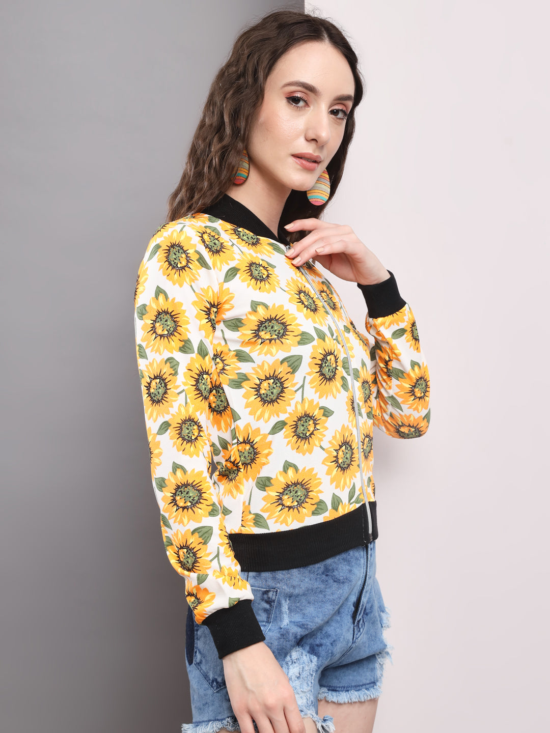 TANDUL Women Printed Casual Jacket