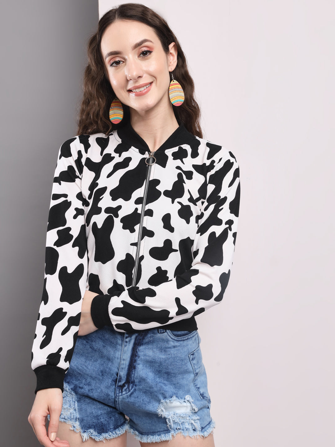 TANDUL Women Printed Casual Jacket