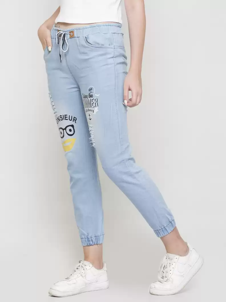 TANDUL  Jogger Fit Women Multicolor Jeans