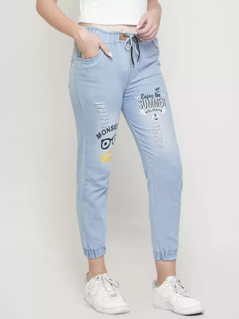 TANDUL  Jogger Fit Women Multicolor Jeans