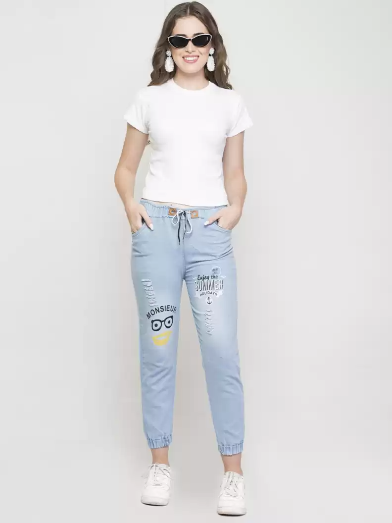 TANDUL  Jogger Fit Women Multicolor Jeans