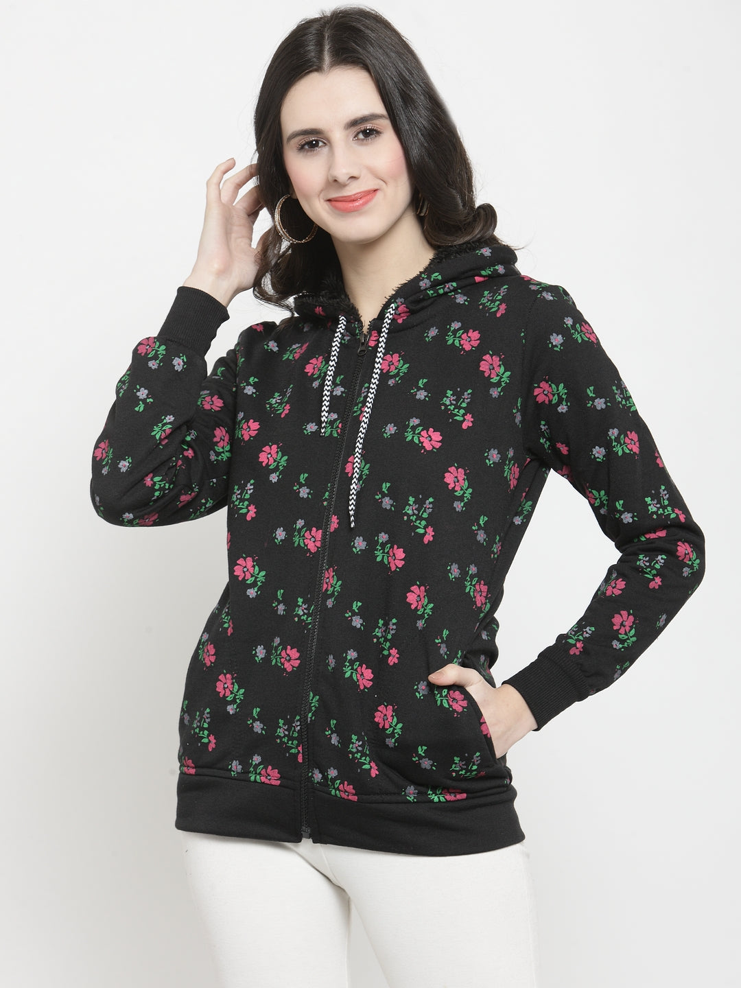 TANDUL Women Printed Casual Jacket