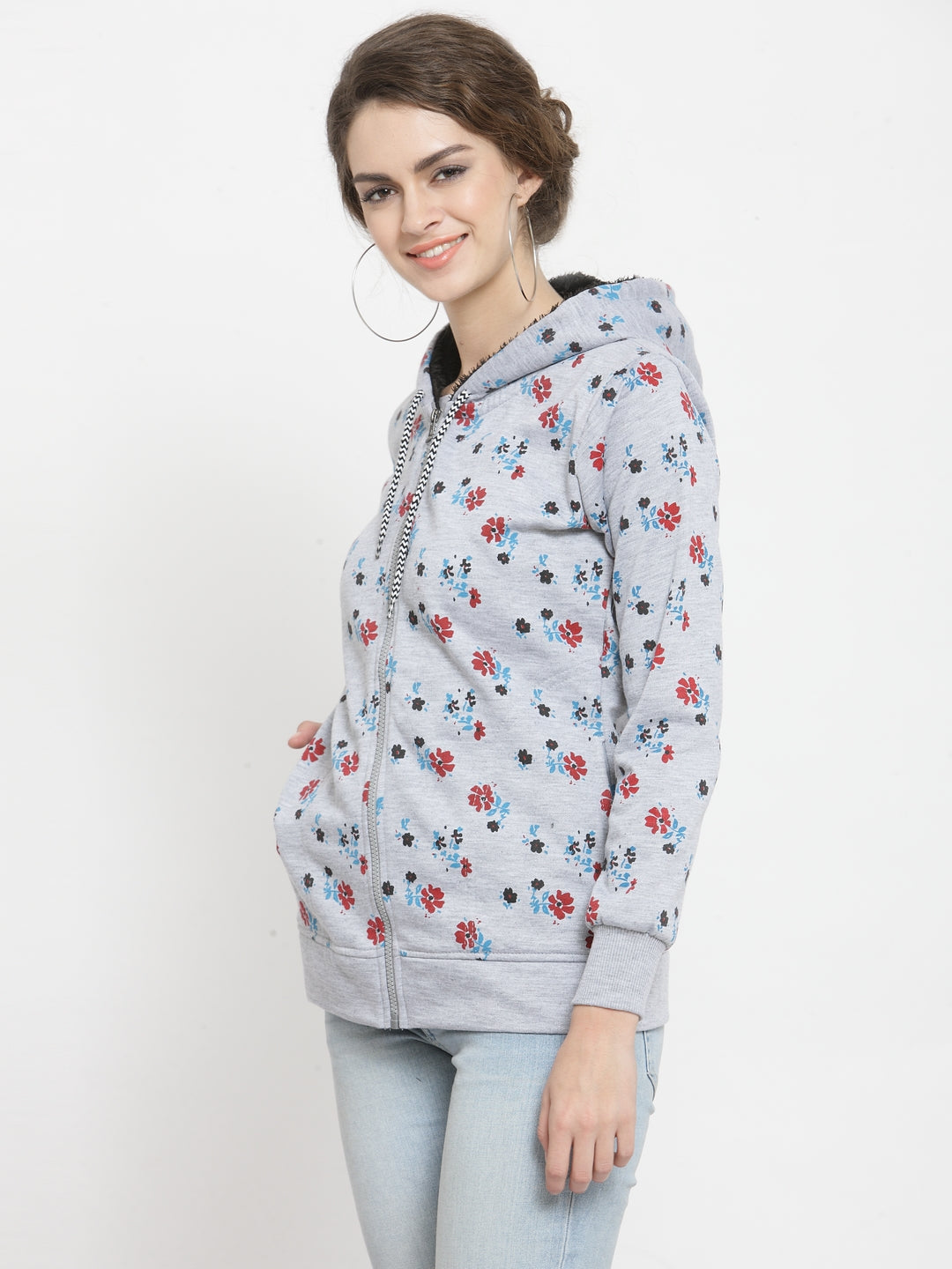 TANDUL Women Floral Print, Printed Casual Jacket