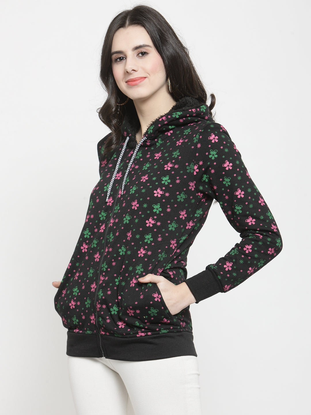 TANDUL Women Printed Casual Jacket