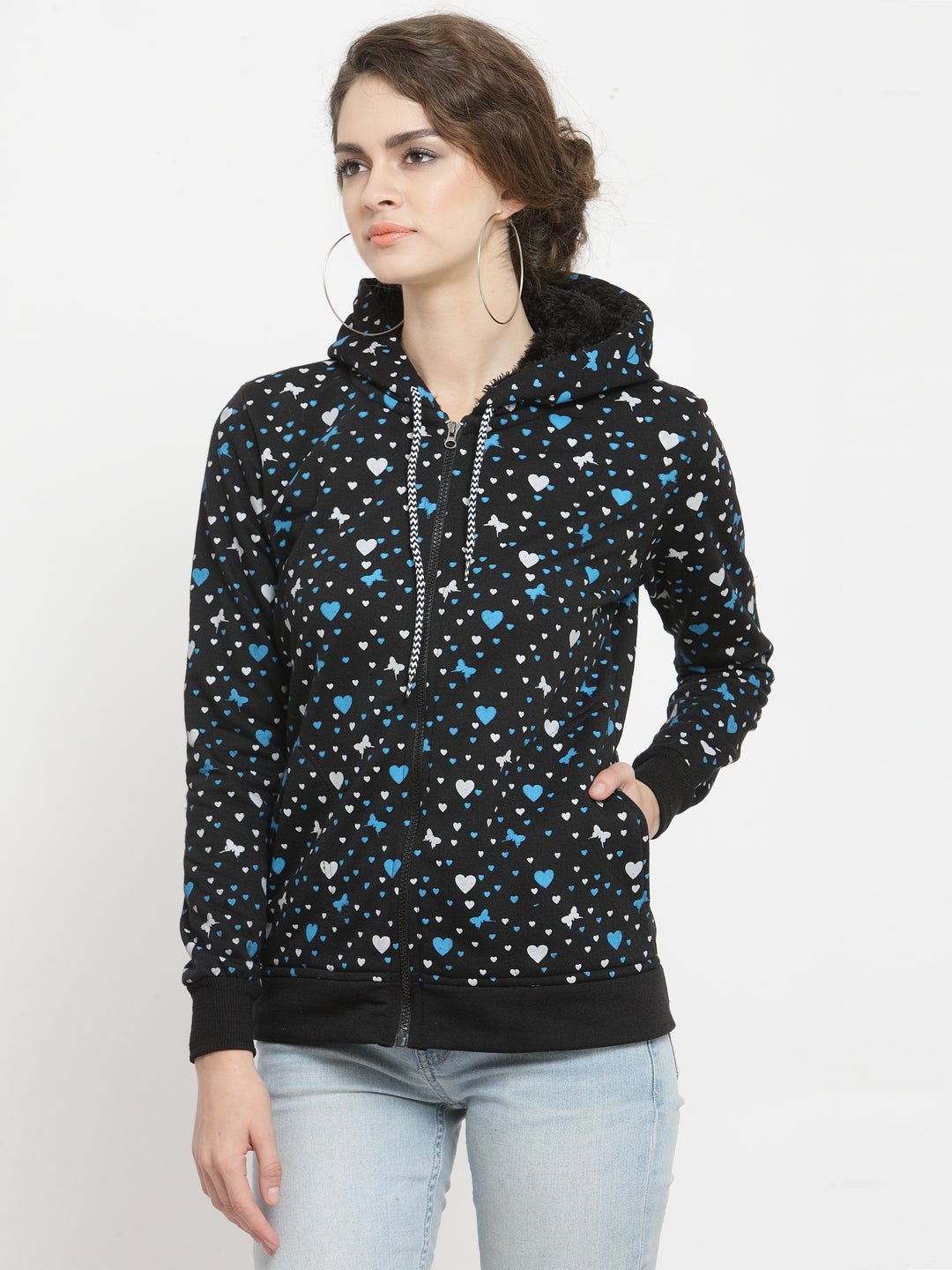 TANDUL Women Printed, Graphic Print Casual Jacket