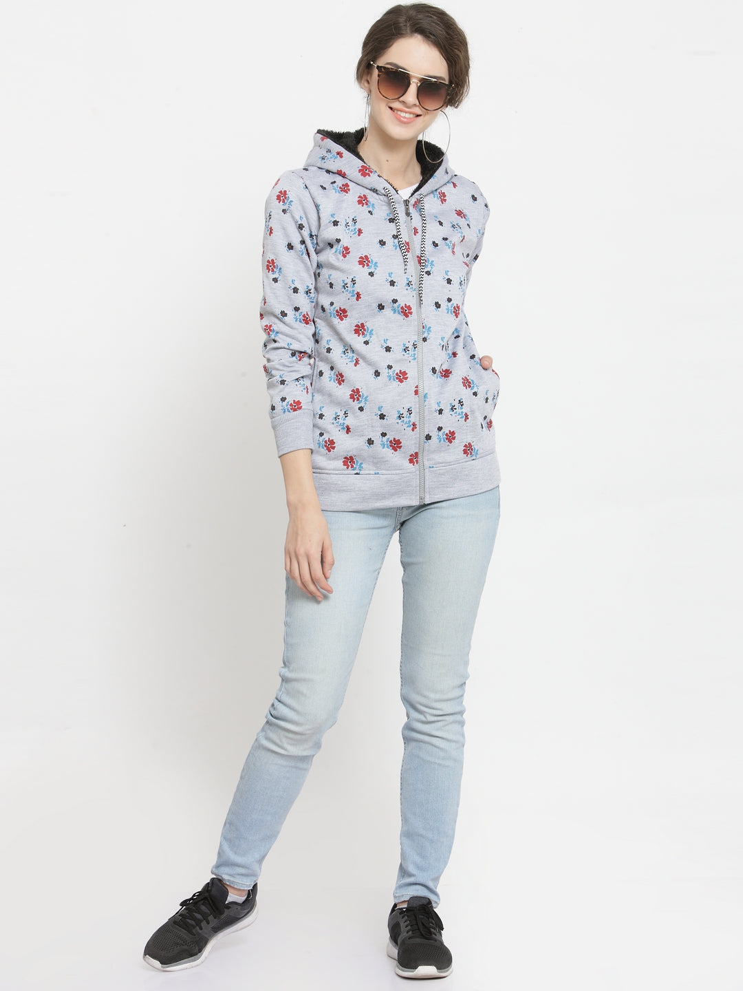 TANDUL Women Floral Print, Printed Casual Jacket