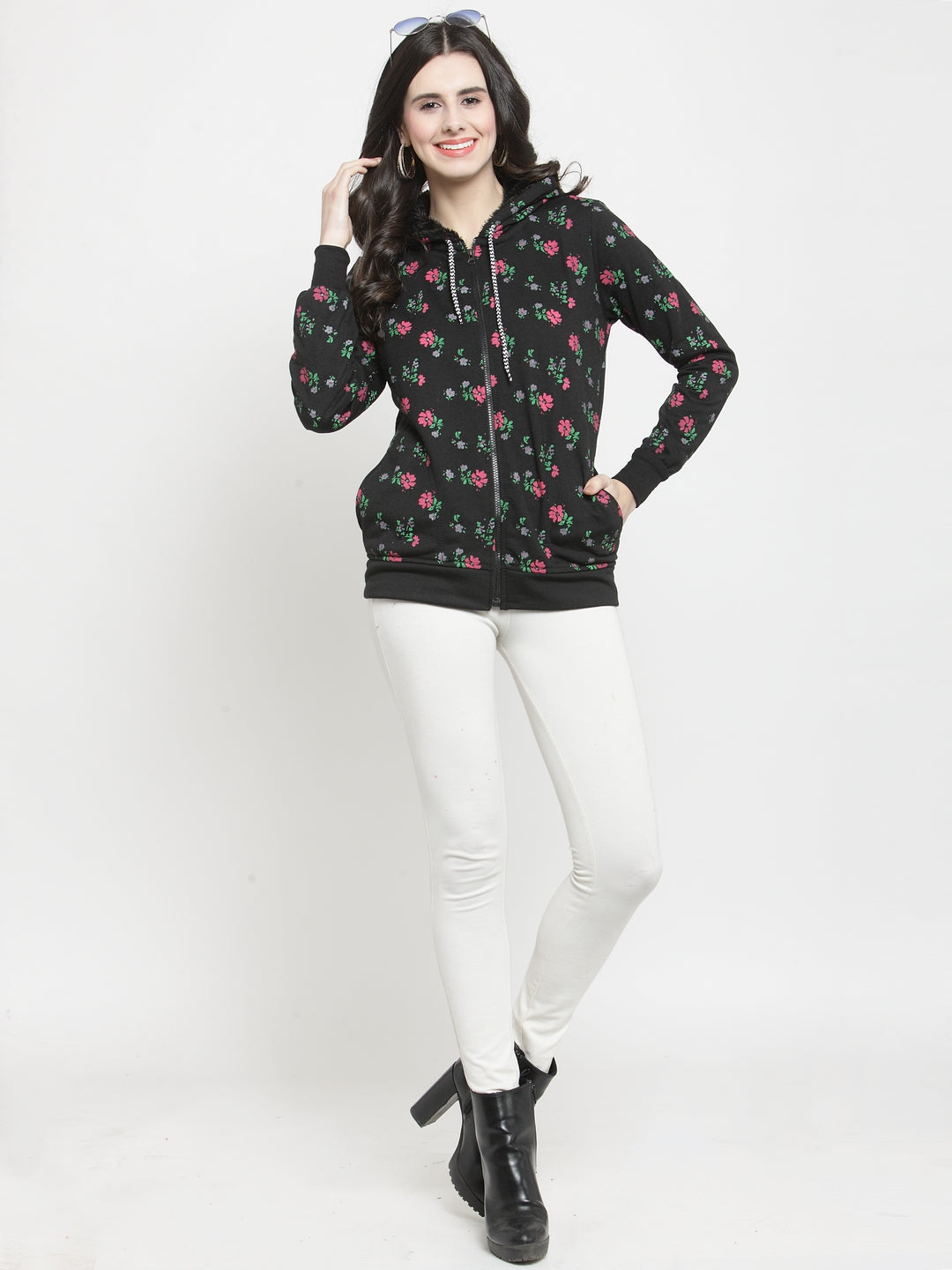 TANDUL Women Printed Casual Jacket