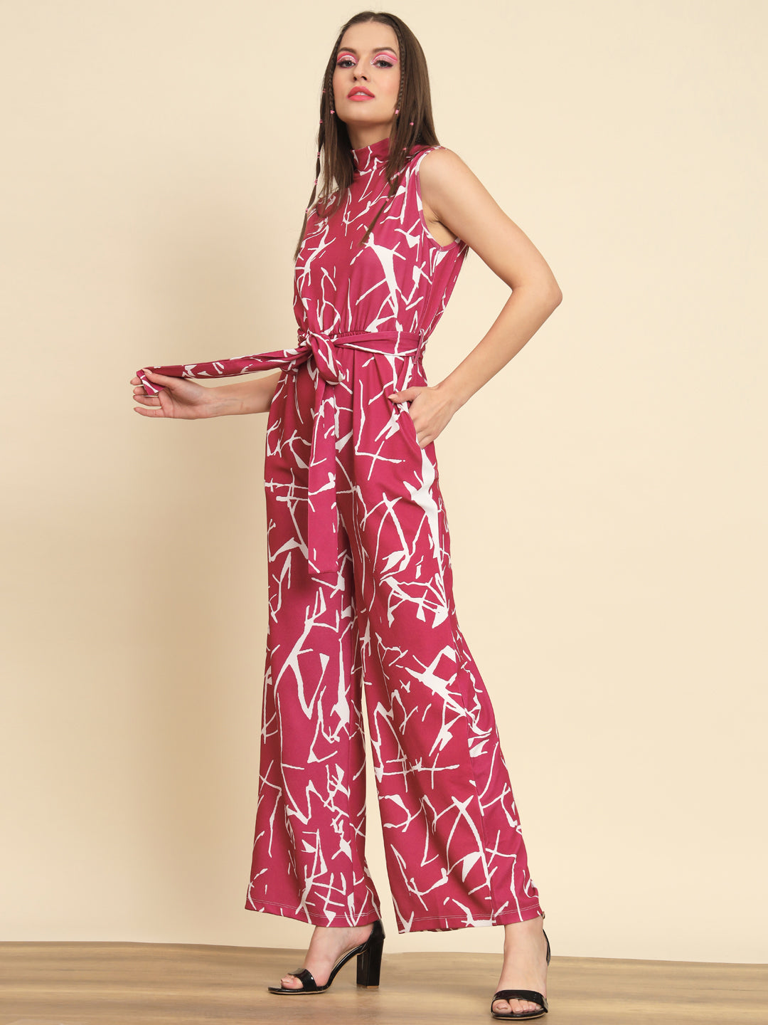 MAZIE Printed Women Jumpsuit