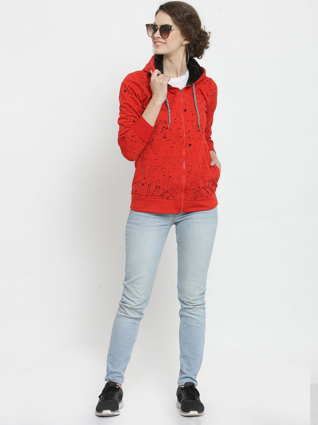 TANDUL Women Printed Casual Jacket