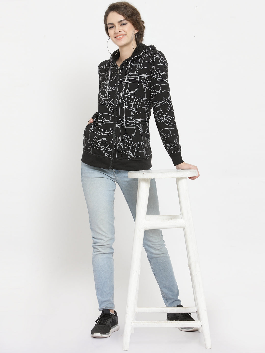 TANDUL Women Printed Casual Jacket