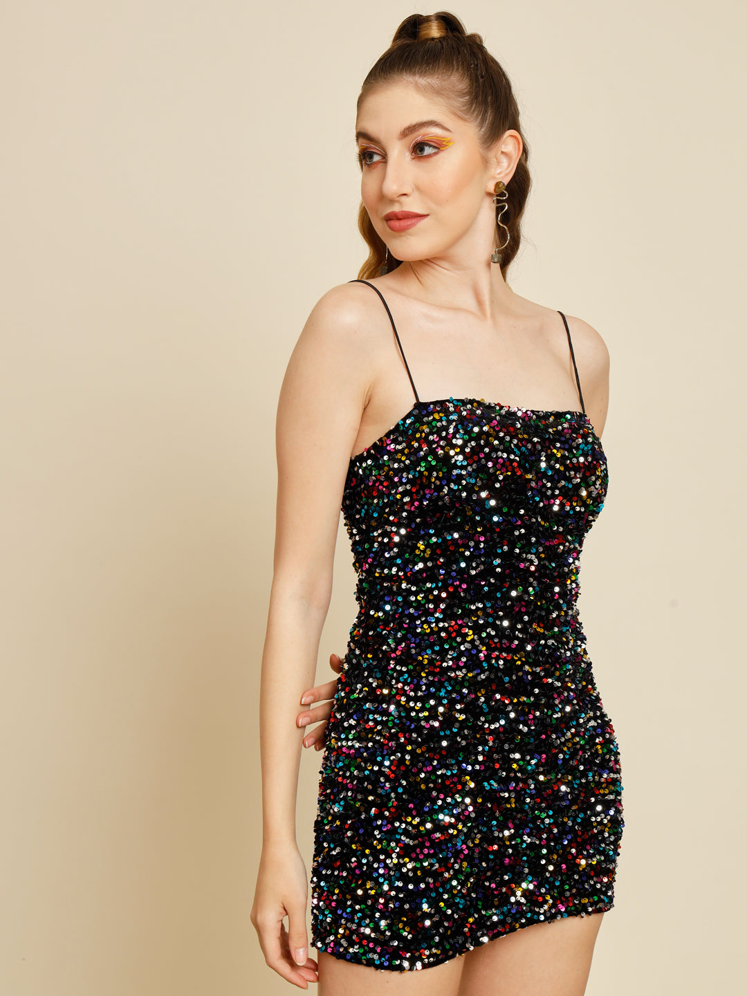 TANDUL Women Bodycon Multicolor Dress