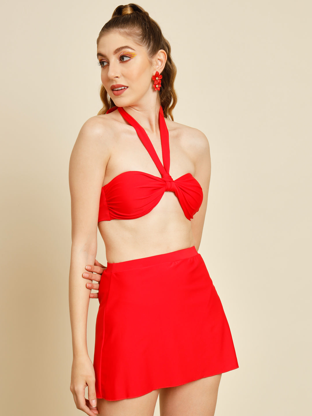 TANDUL Women Co-ords Red Dress