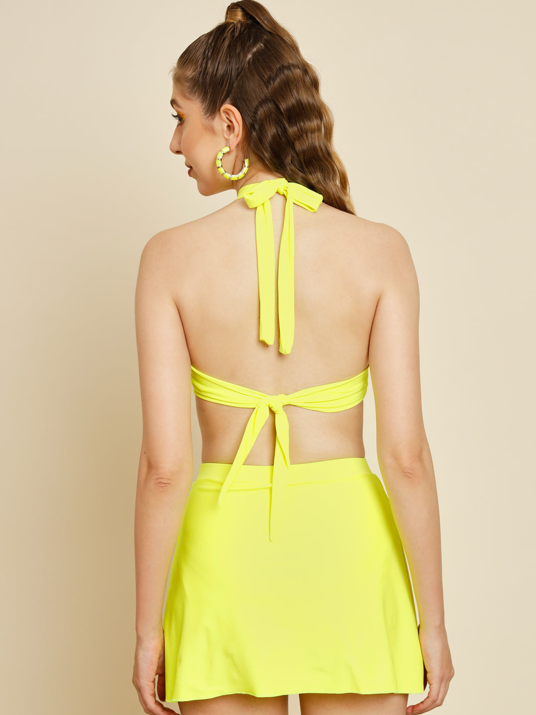 TANDUL Women Co-ords Yellow Dress