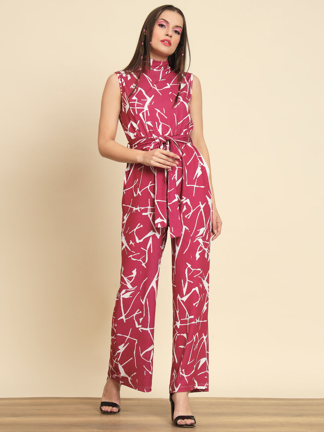 MAZIE Printed Women Jumpsuit