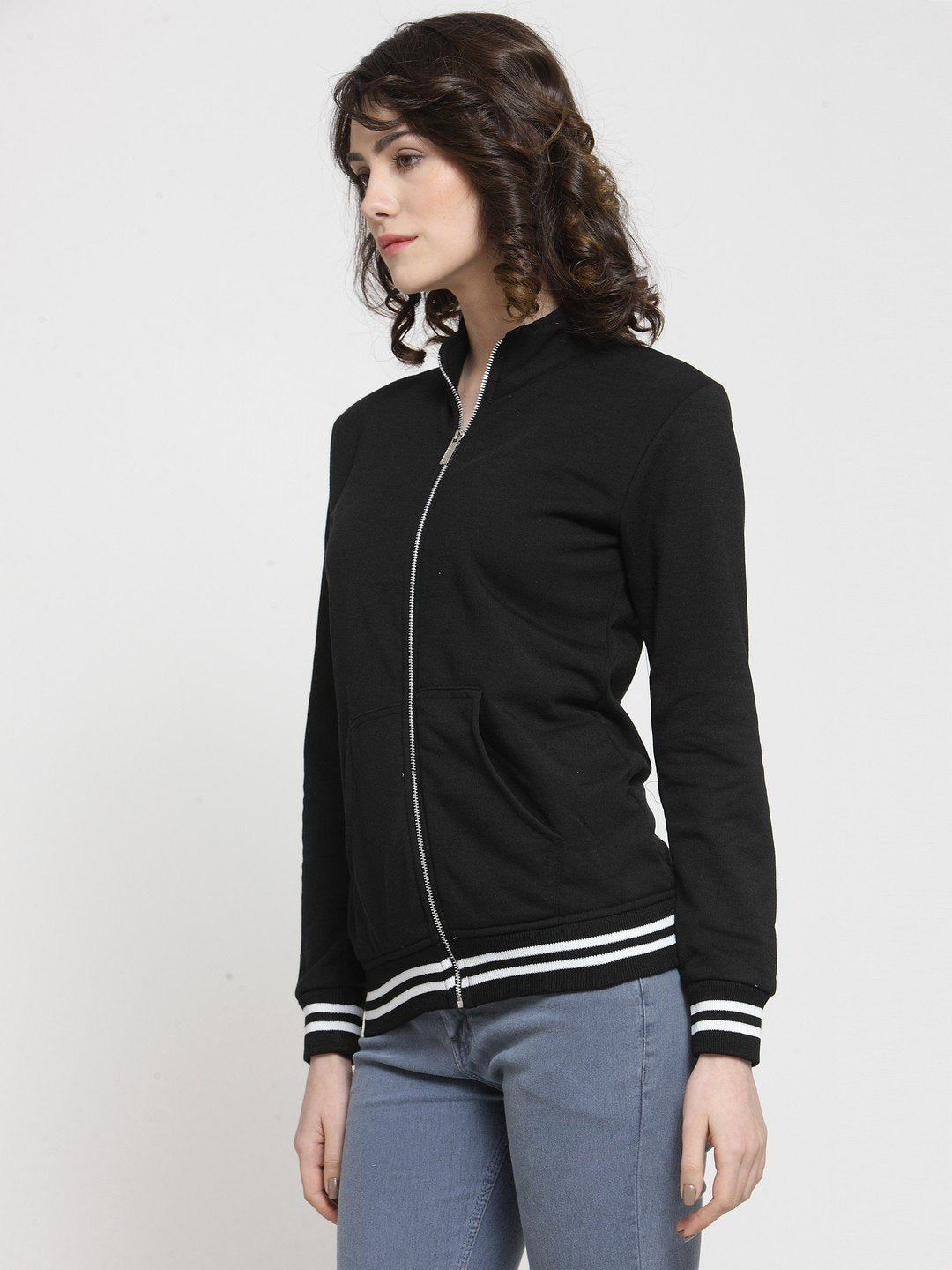 ZARVEY Full Sleeve Solid Women Jacket