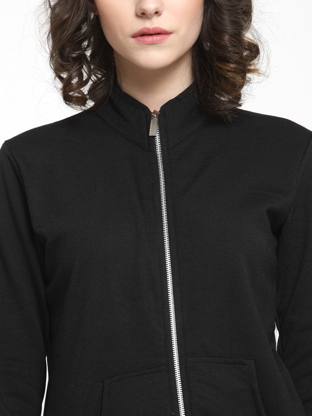 ZARVEY Full Sleeve Solid Women Jacket