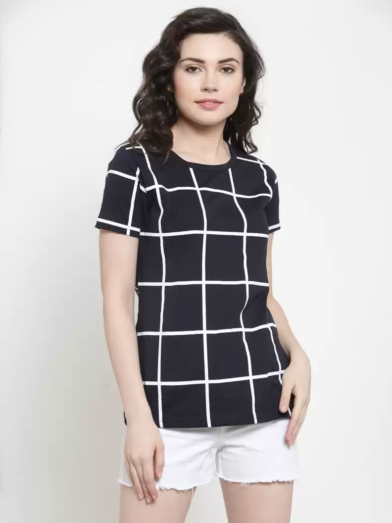 TANDUL  Casual Regular Sleeves Printed Women Multicolor Top