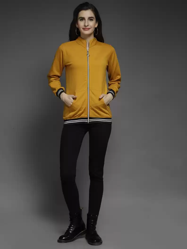 TANDUL  Full Sleeve Solid Women Jacket