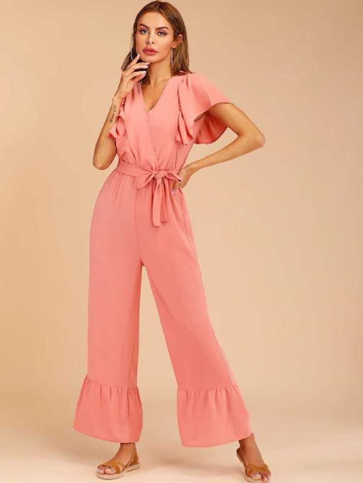 TANDUL  Solid Women Jumpsuit