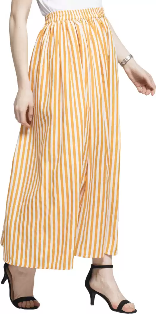 TANDUL  Women Striped Flared Multicolor Skirt